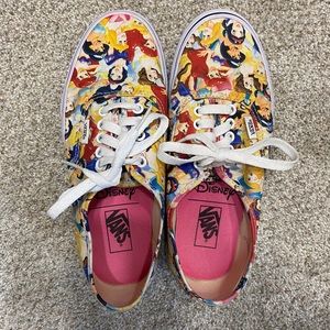 Disney princess Vans size 8